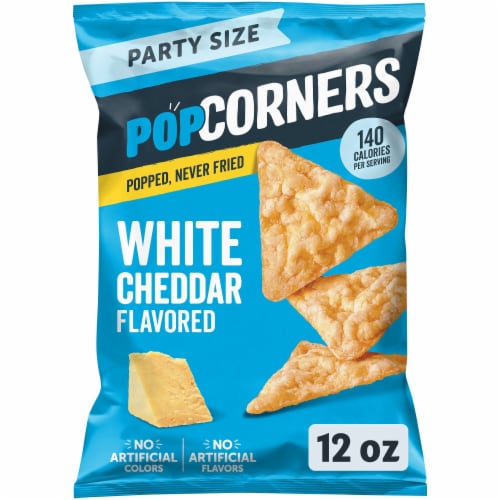 PopCorners® Popped Corn Snacks White Cheddar Flavored