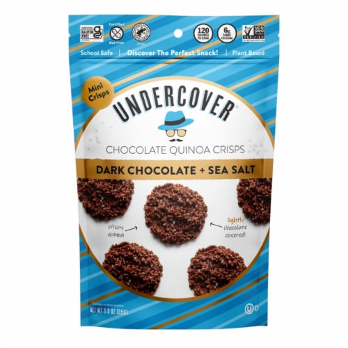Undercover® Dark Chococale + Sea Salt Quinoa Crisps