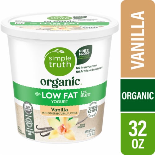 Simple Truth Organic® Vanilla Low Fat Yogurt Tub