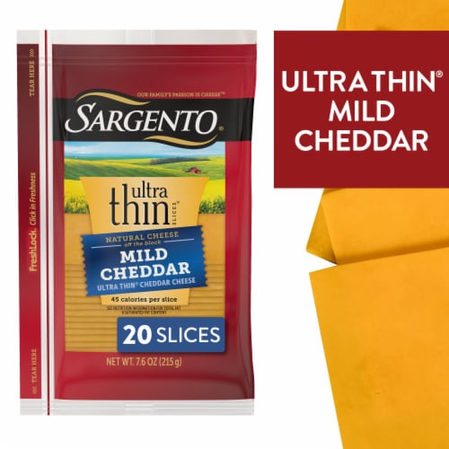 Sargento® Ultra Thin® Mild Cheddar Sliced Cheese