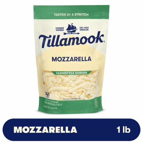 Tillamook® Mozzarella Shredded Cheese Farmstyle