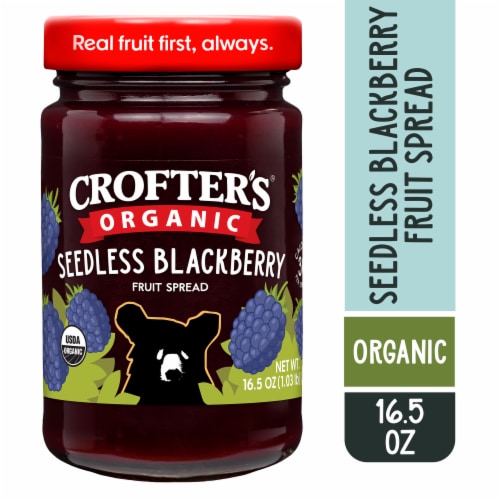 Crofter's® Organic Seedless Blackberry Premium Fruit Spread