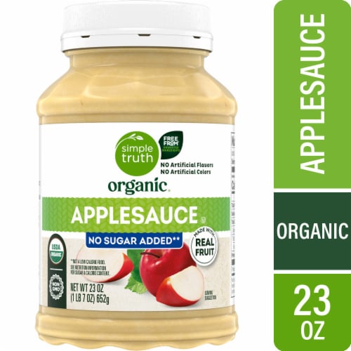 Simple Truth Organic® No Sugar Added Applesauce