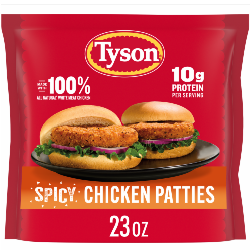 Tyson Frozen Spicy Chicken Patties
