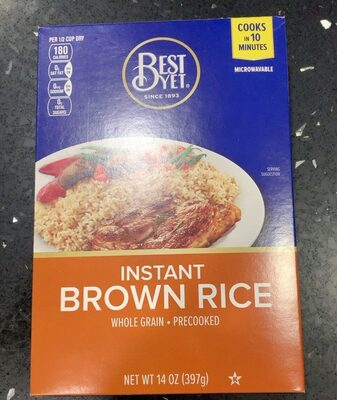 Best Yet Instant Brown Rice 14oz