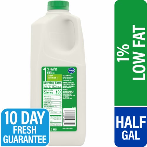 Kroger® 1% Lowfat Milk Half Gallon