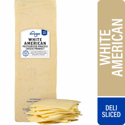 Kroger® Grab and Go White American Cheese Deli Sliced