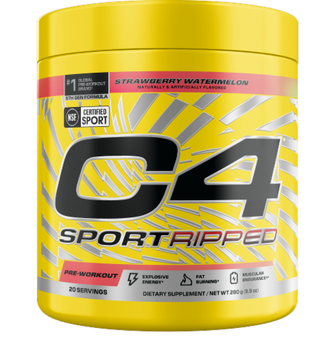 C4 Sport Ripped™ Strawberry Watermelon Pre-Workout