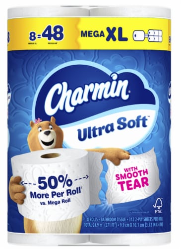 Charmin® Ultra Soft™ Toilet Paper Mega XL Rolls