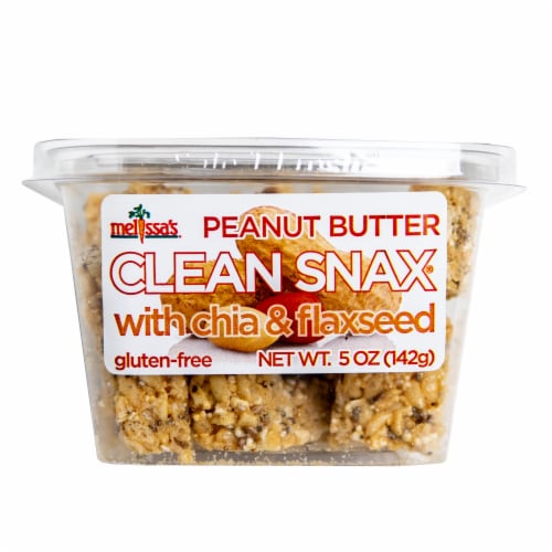 Melissa's Clean Snax® with Chia and Flaxseed Peanut Butter Bites