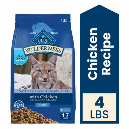 Blue Buffalo Wilderness High-Protein Grain-Free Adult Dry Cat Food Chicken