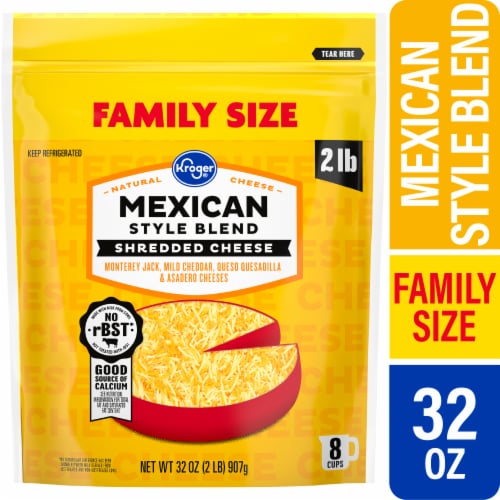 Kroger® Mexican Style Blend Shredded Cheese Family Size