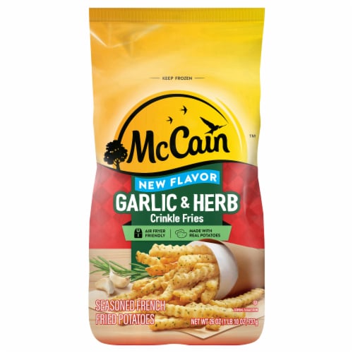 McCain® Garlic & Herb Crinkle Cut French Fries