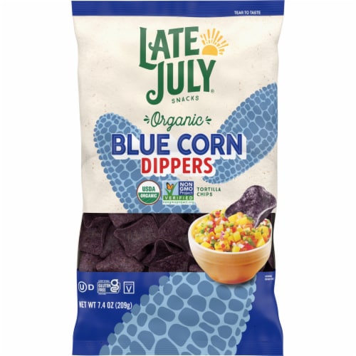 Late July® Blue Corn Dippers Organic Tortilla Chips