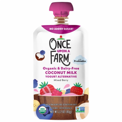 Once Upon a Farm™ Mixed Berry Coconut Milk Yogurt Alternative Pouch