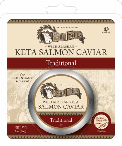 Echo Falls Traditional Wild Alaskan Keta Salmon Caviar