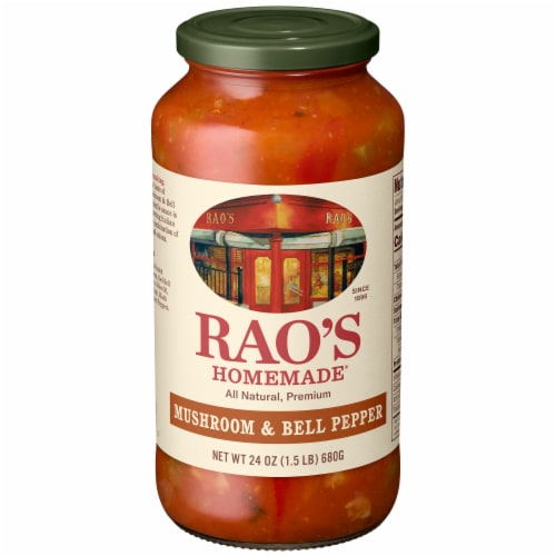 Rao'S Homemade® Mushroom & Bell Pepper Sauce Made With Italian Tomatoes