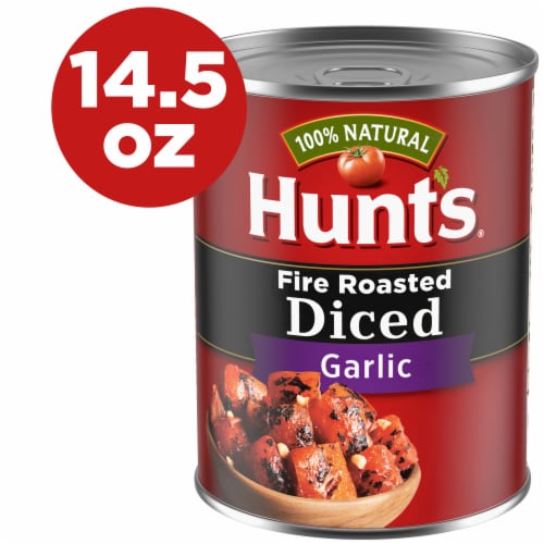 Hunt's Fire Roasted Diced Tomatoes with Garlic