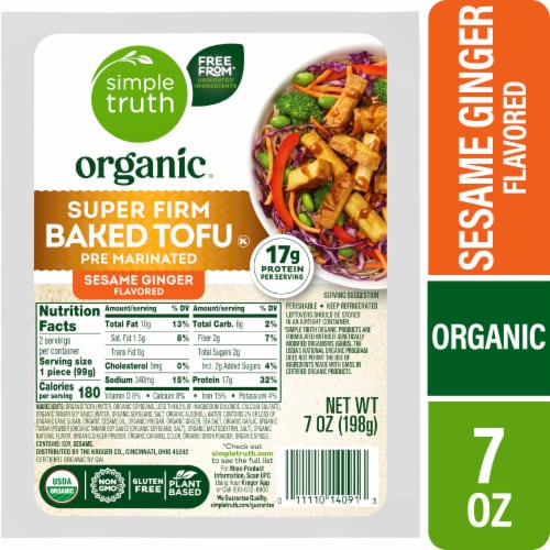 Simple Truth Organic® Super Firm Sesame Ginger Baked Tofu
