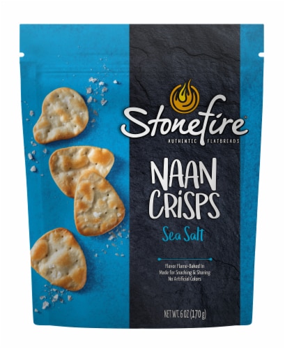 Stonefire® Sea Salt Naan Crisps