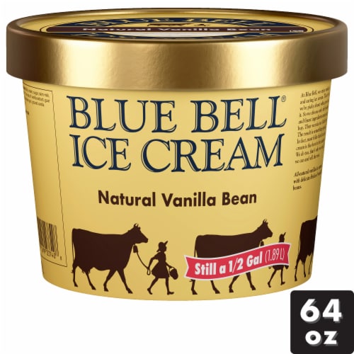 Blue Bell® Natural Vanilla Bean Ice Cream Tub