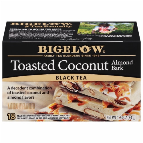 Bigelow® Toasted Coconut Almond Bark Black Tea Bags