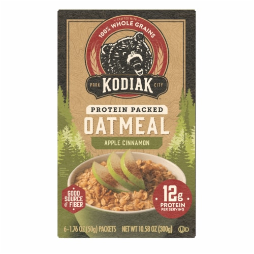 Kodiak® Protein-Packed Apple Cinnamon Oatmeal Packets with 12g Protein