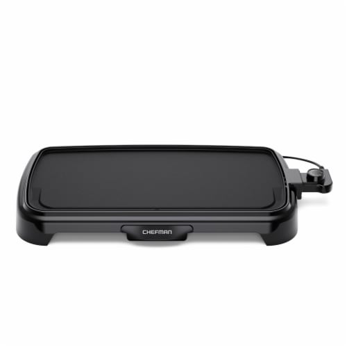 Chefman XL Electric Griddle w/ Temp Control, Immersible Flat Top - Black