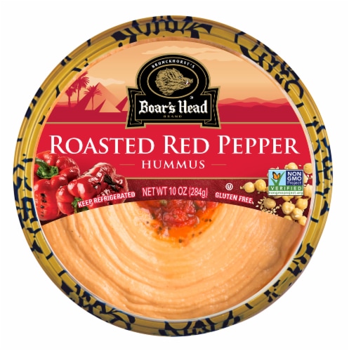 Boar's Head Roasted Red Pepper Hummus 10 oz