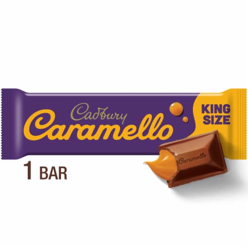 CADBURY CARAMELLO Milk Chocolate and Creamy Caramel King Size Candy
