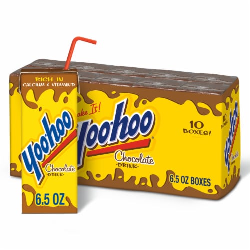 Yoo-hoo Chocolate Drink, 6.5 fl oz boxes, 10 pack
