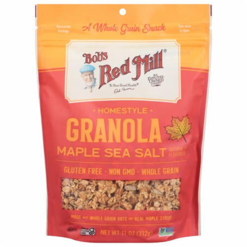 Bob's Red Mill Gluten Free Homestyle Maple Sea Salt Granola