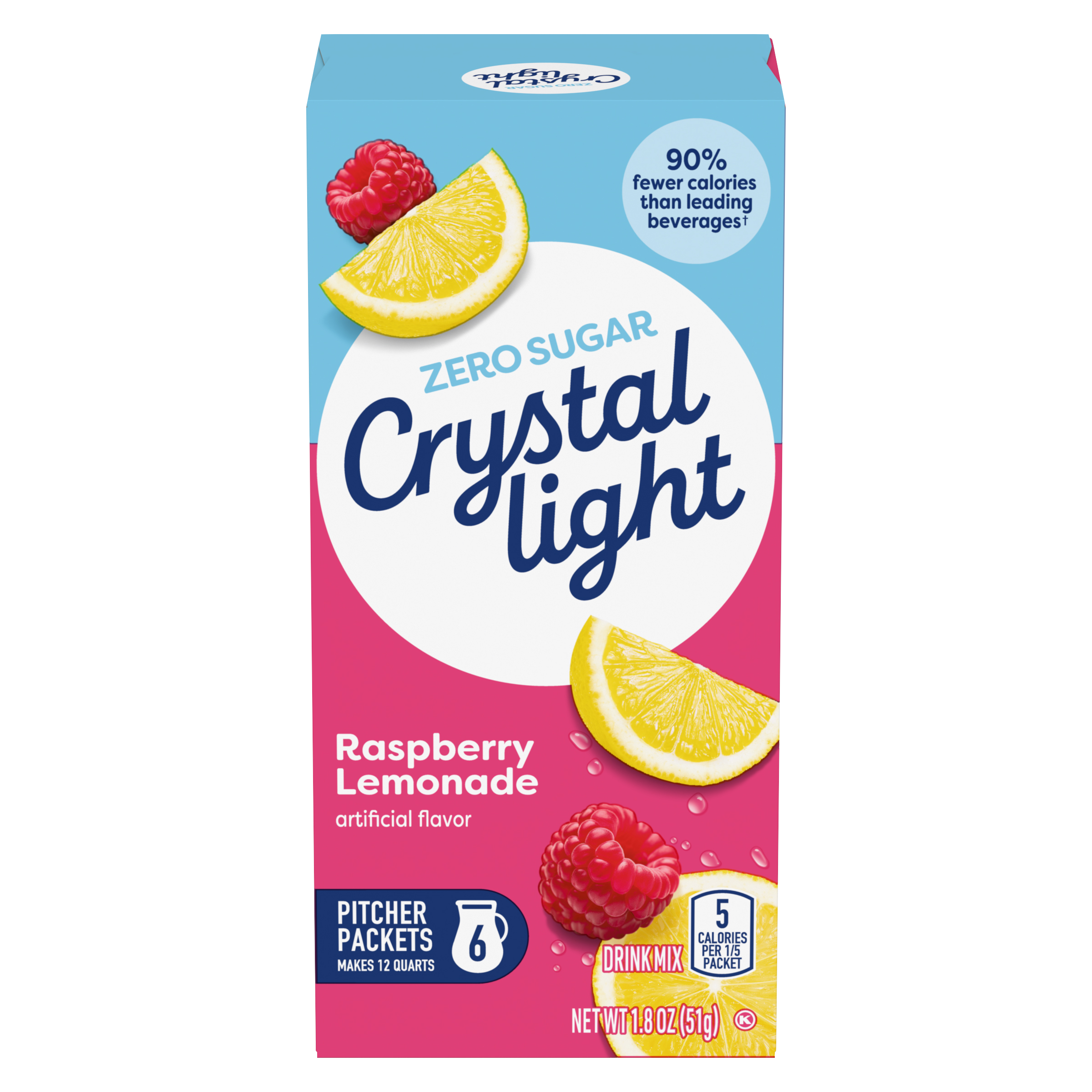 Raspberry Lemonade Artificially Flavored Powdered Drink Mix