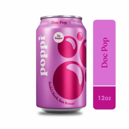Poppi Doc Pop Prebiotic Soda Can