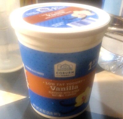 Coburn Farms Yogurt Lowfat Vanilla