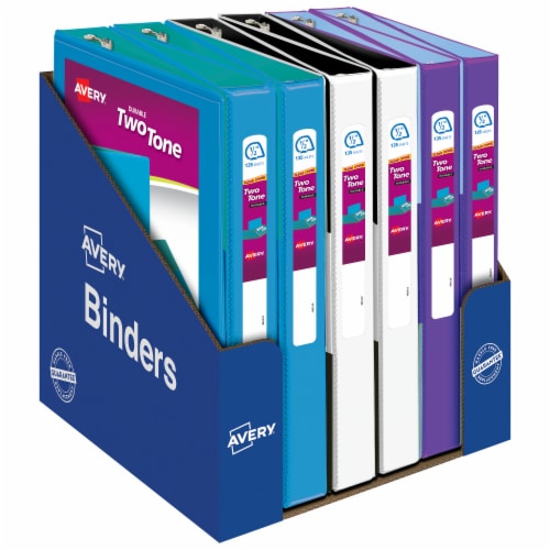Avery® Durable Two-Tone Binder - Colors May Vary