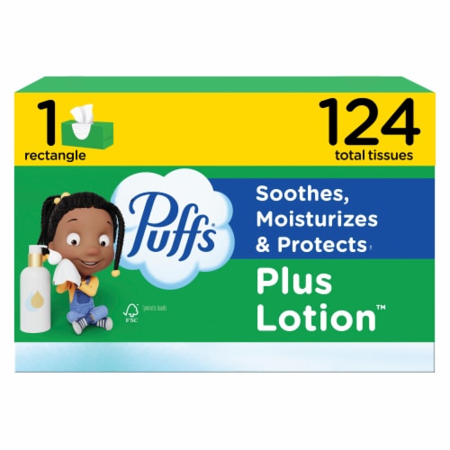 Puffs Plus Lotion Family Facial Tissues