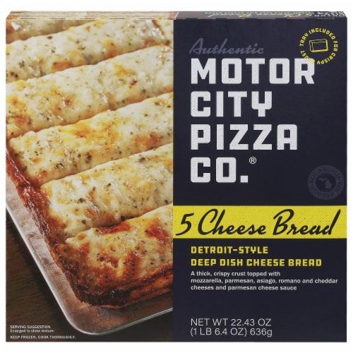 Motor City Pizza Co.® Detroit Style 5 Cheese Bread