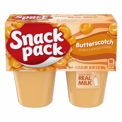 Snack Pack Butterscotch Flavored Pudding Cups
