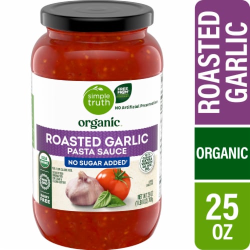 Simple Truth Organic® No Sugar Added Roasted Garlic Pasta Sauce