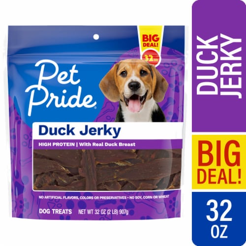 Pet Pride® Duck Jerky Dog Treats BIG DEAL!