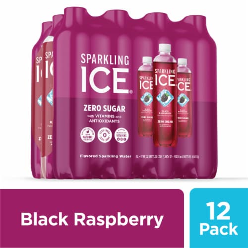 Sparkling Ice® Black Raspberry Flavored Sparkling Bottled Water