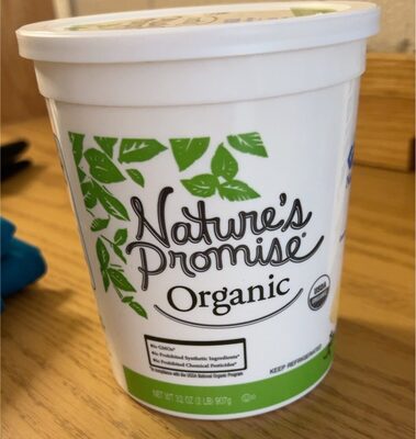 Nature's Promise Organic Greek Nonfat Yogurt Plain