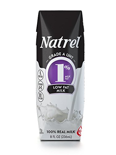 Natrel 1% UHT 8 oz three pack