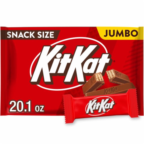 KIT KAT® Milk Chocolate Wafer Snack Size Candy Jumbo Bag