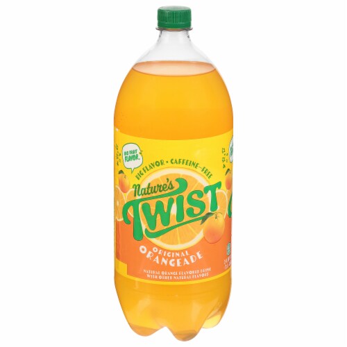 Nature's Twist Orangeade Caffeine Free Drink Bottle