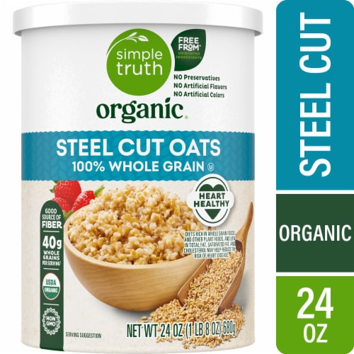 Simple Truth Organic® 100% Whole Grain Steel Cut Oats