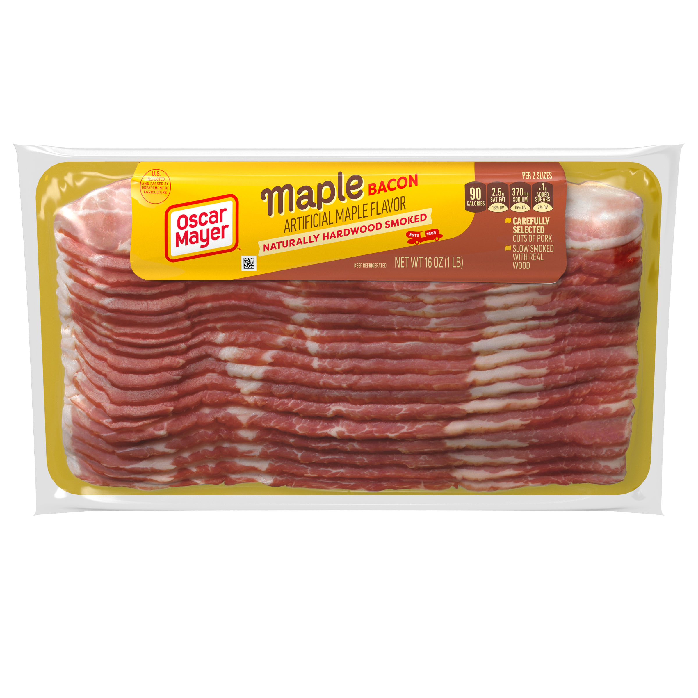 Naturally Hardwood Smoked Maple Bacon