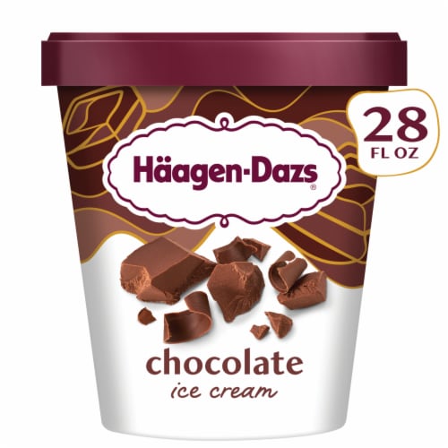 Haagen Dazs Chocolate Ice Cream, 28 Oz