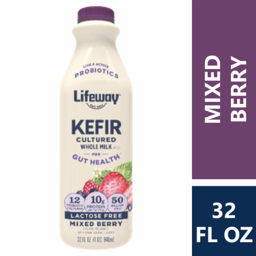 Lifeway® Mixed Berry Lactose Free Whole Milk Kefir